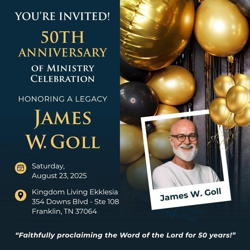 James Goll 50th celebration